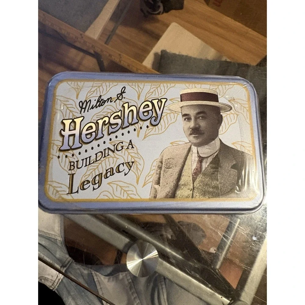 Vintage 1996 Hershey's Tin Building a Legacy Series 2 Factory Sealed Kisses New